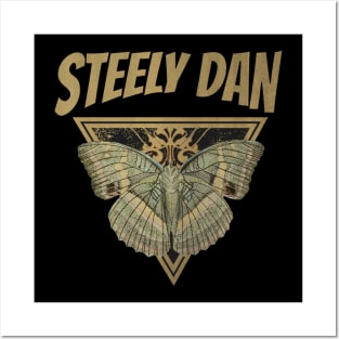 Steely Dan // Fly Away Butterfly Posters and Art